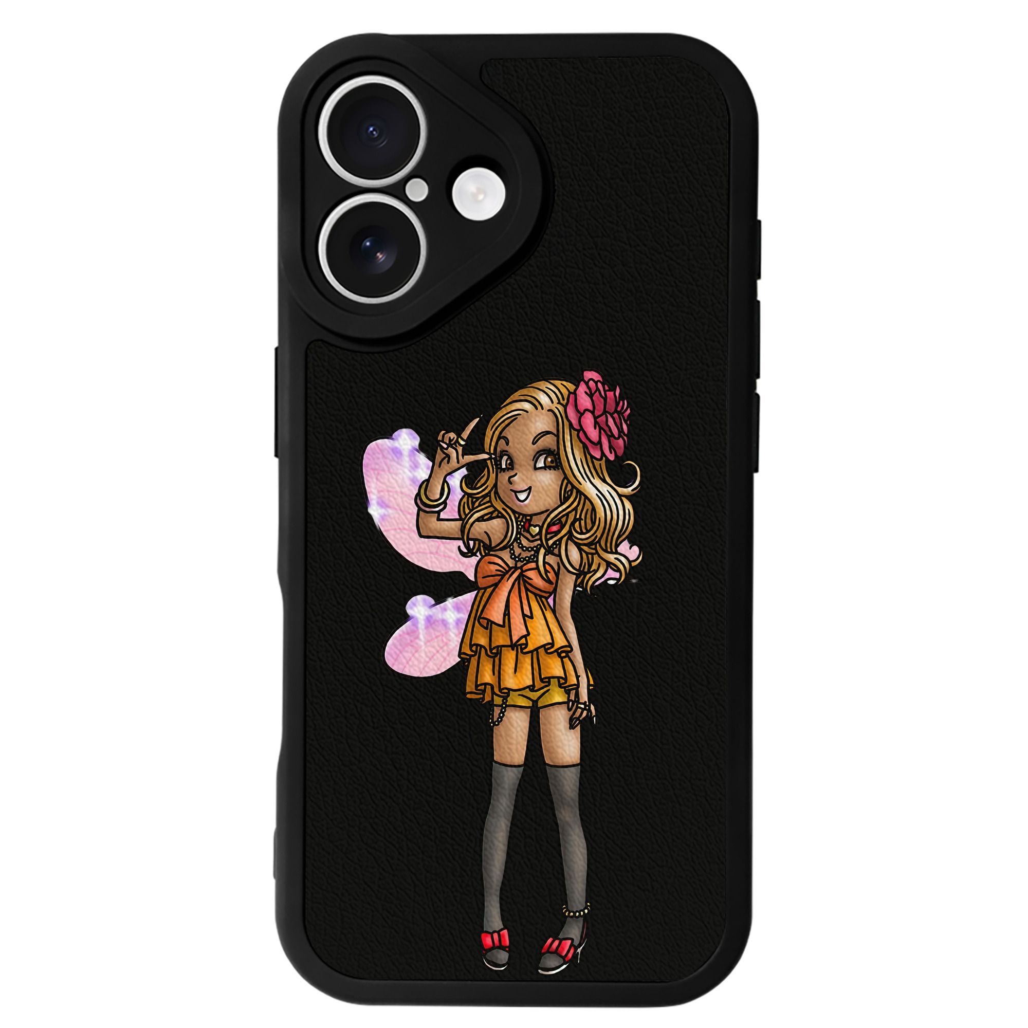 （画像用） ドラゴンクエスト Doragon Kuesuto Dragon Quest 【iPhone 16シリーズ対応】シリコンスマホケース（レザー調） 材質：シリコン